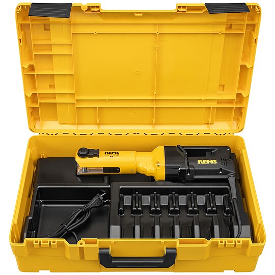 Bild 2 - Radial-Pressmaschine Power-Press SE 230 V + Systemkoffer XL-Boxx + 3 Stk. Presszangen TH 16, 20, 26 + Gratis Rohrschere + Kalibrierer