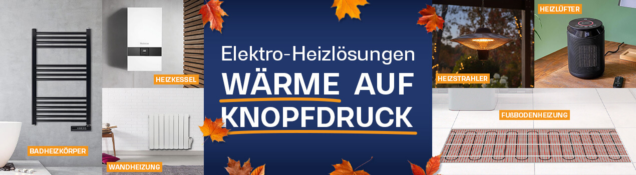Elektroheizung kaufen – elektrische Heizlösungen für komfortable Wärme